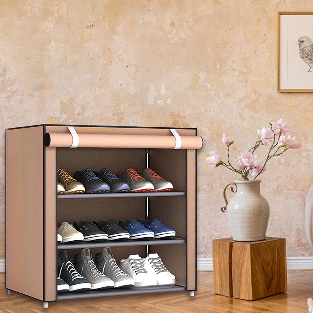 Nonwovens Fabric Dustproof Multilayer Shoes Cabinet Organizer for Simple Storage and Organization_8