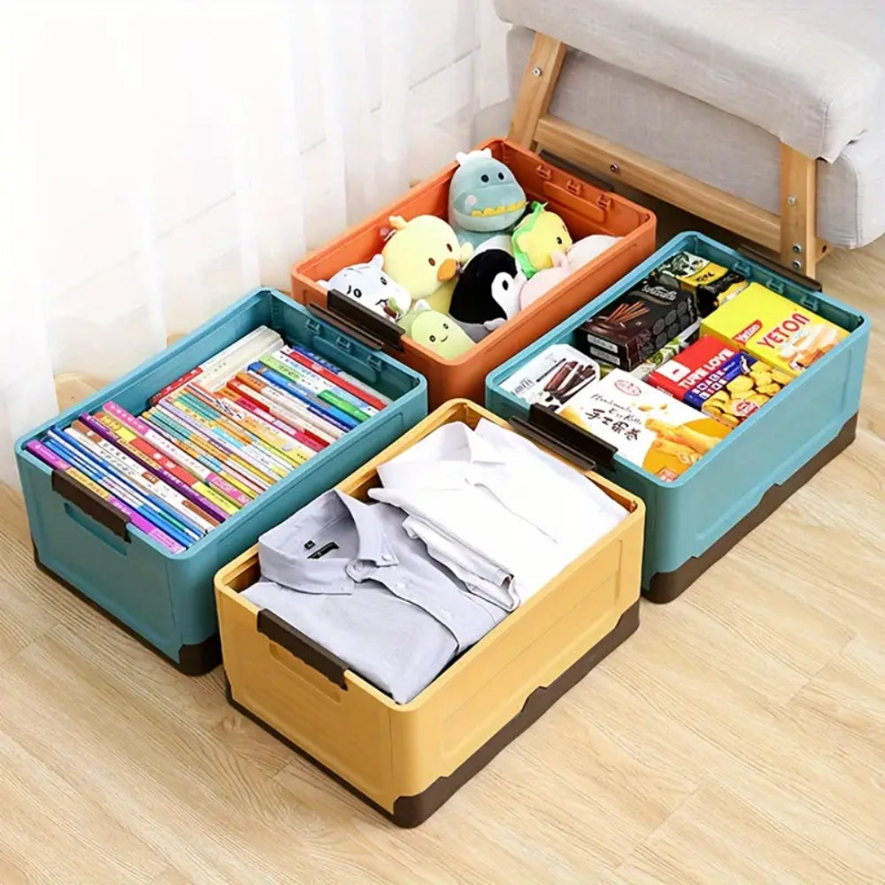 1pc Foldable Storage Box Wardrobe Storage Box_2