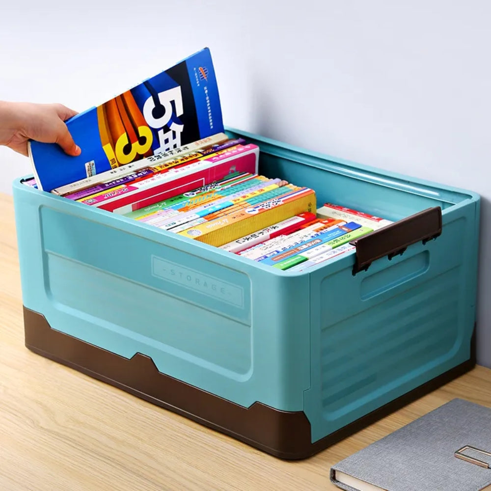 1pc Foldable Storage Box Wardrobe Storage Box_5
