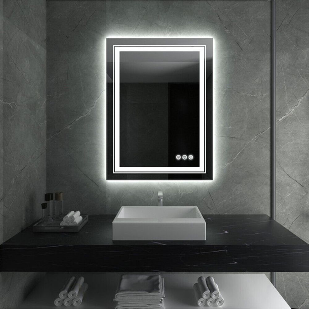 Dual-Light LED Makeup Mirror Crystal Clear & Flicker-Free