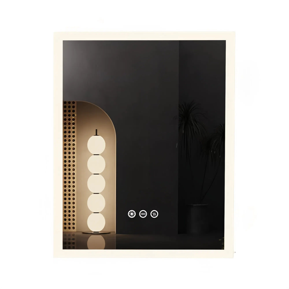 Backlit Rectangle Bathroom Mirror with Touch Control