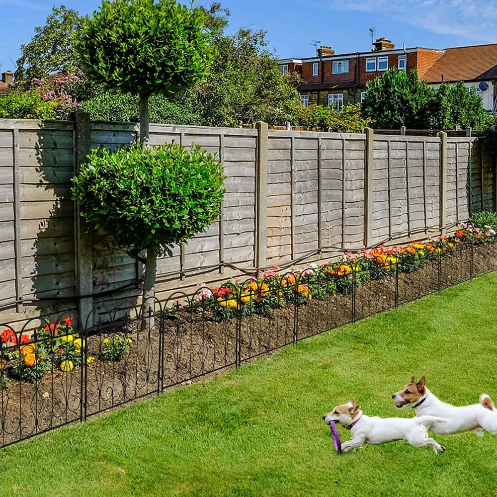 5pcs Decorative Garden Fence Outdoor Border Animal Barrier Fence_5