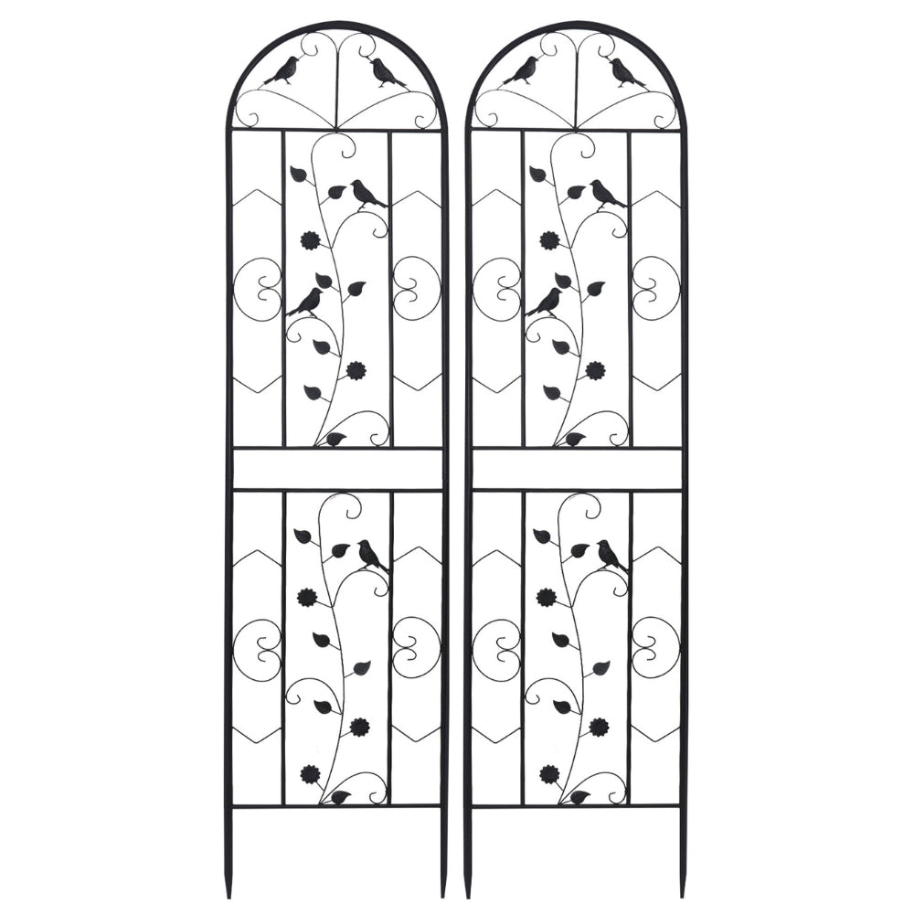 2 Pack Garden Trellis for Climbing Plants Potted Vines Vegetables Flowers Patio_1