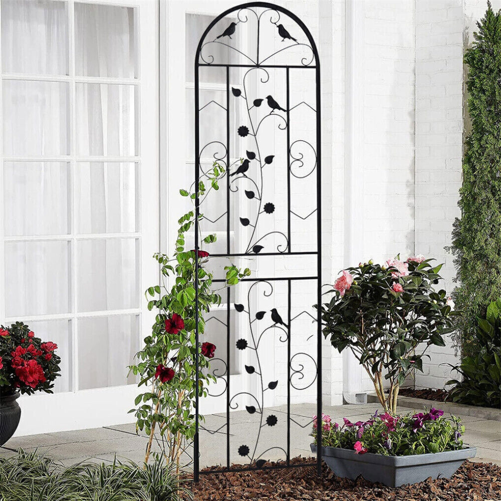 2 Pack Garden Trellis for Climbing Plants Potted Vines Vegetables Flowers Patio_2