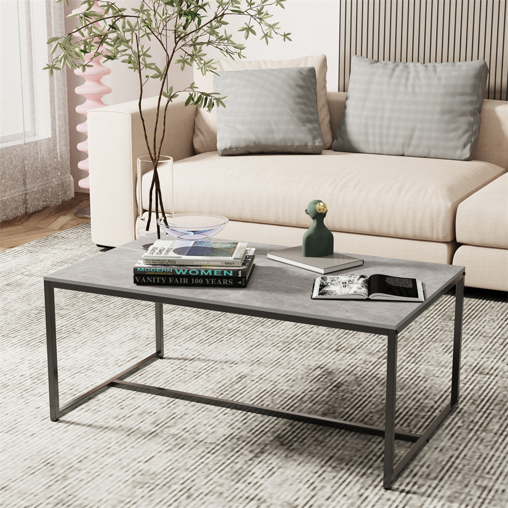 Rectangular Marble Coffee Table_4