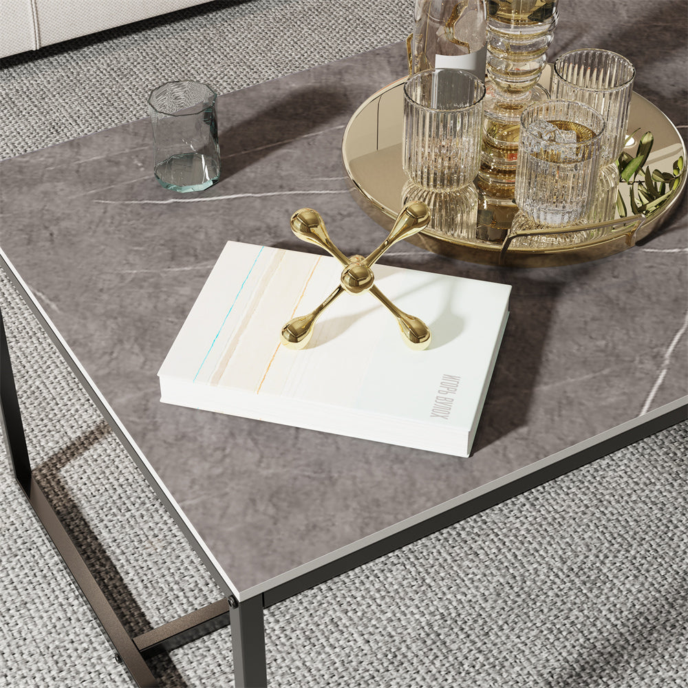 Rectangular Marble Coffee Table_5