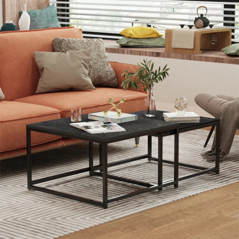 Modern Nesting Coffee Table Set_0