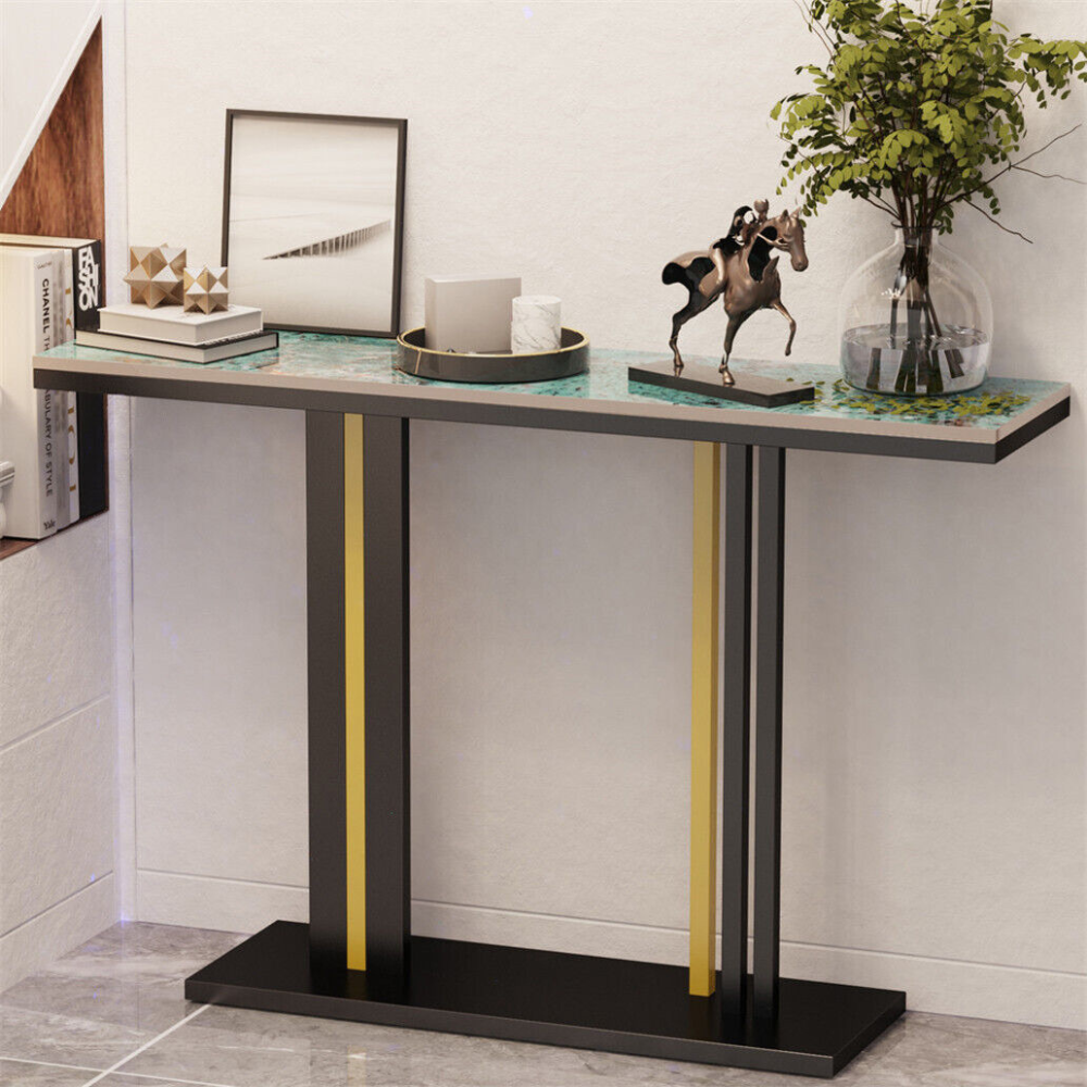 Stylish Marble Console Table for Living Room_5