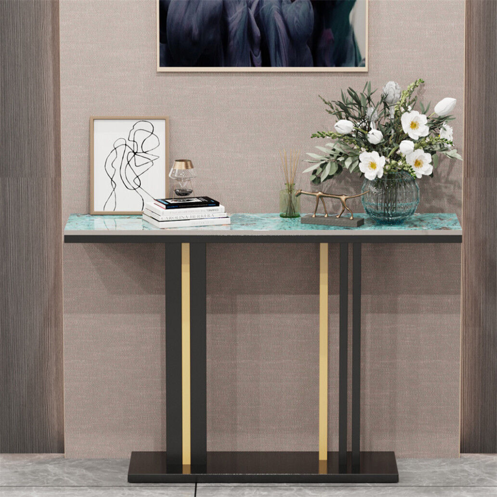 Stylish Marble Console Table for Living Room_4