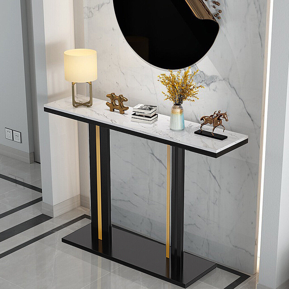 Stylish Marble Console Table for Living Room_1
